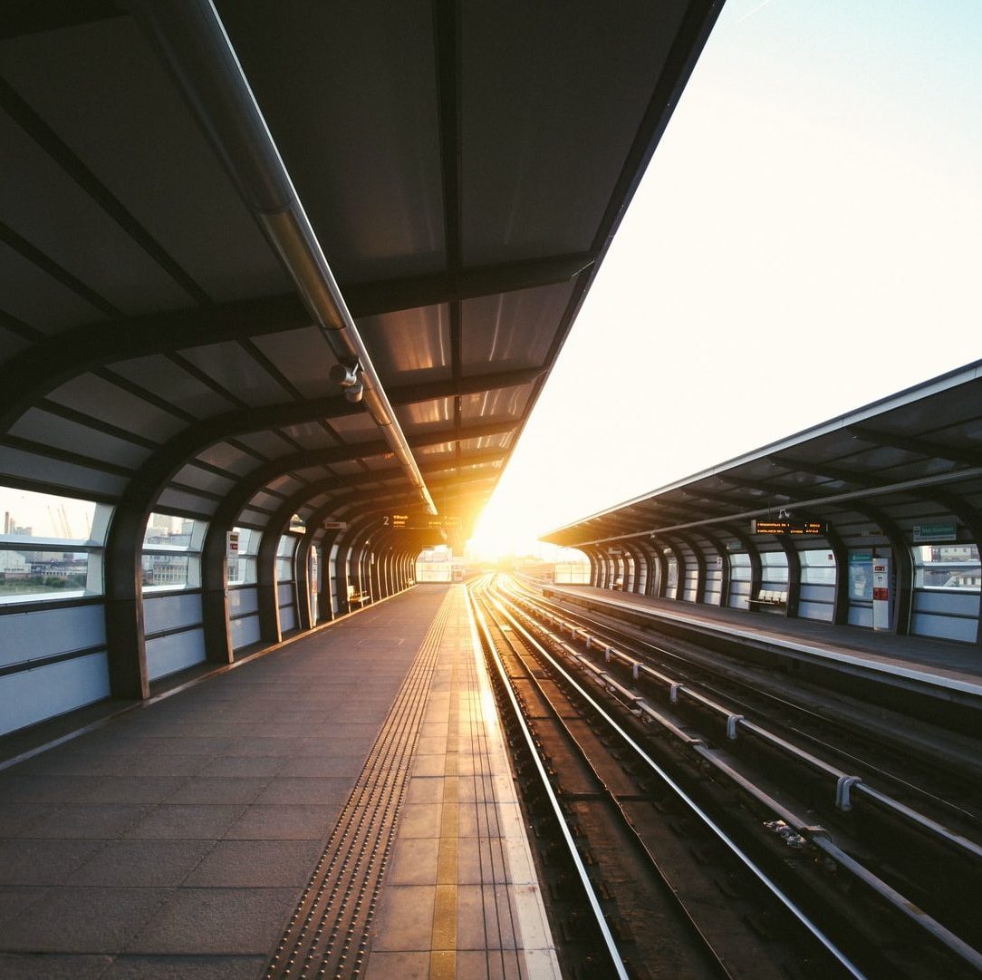 photo of train station